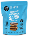 Coconut Macaroon Slice 60g - Get Ya Yum On